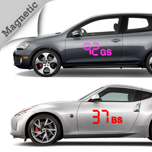 Magnetic Modular Segment Autocross Numbers