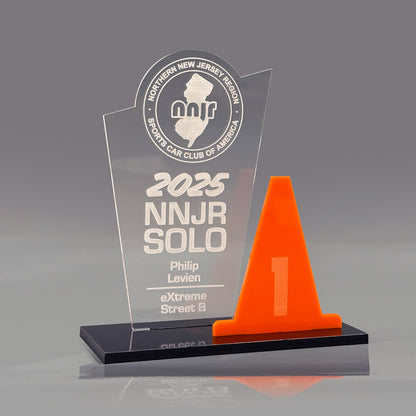 Snap-Together Acrylic Awards with Cone