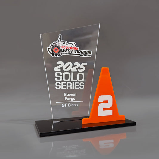 Acrylic Awards with Cone