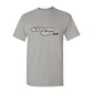 Short Sleeve Slogan T Shirt - Gravel