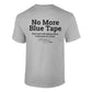 Short Sleeve Slogan T Shirt - Gravel