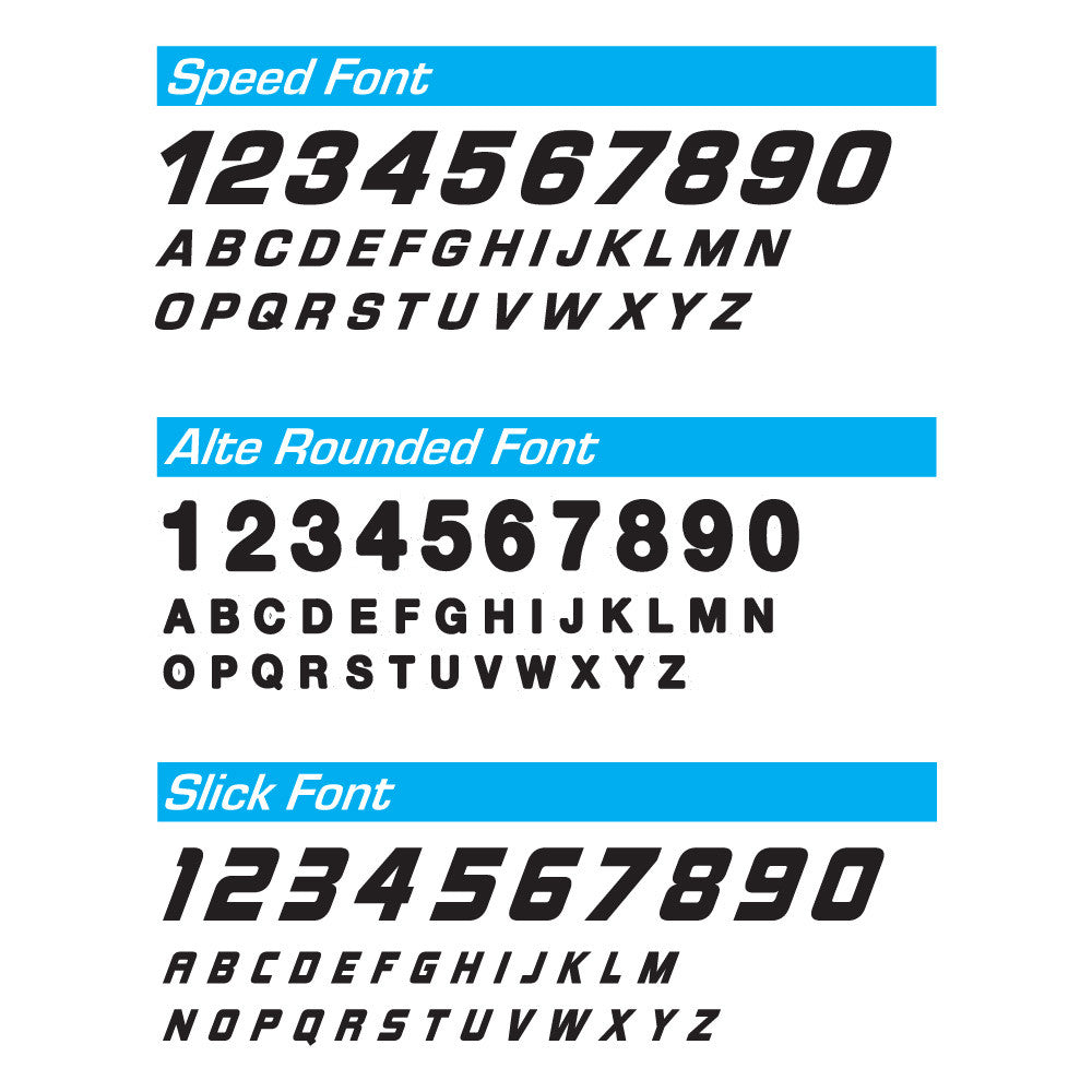 Economy Magnetic Autocross Numbers