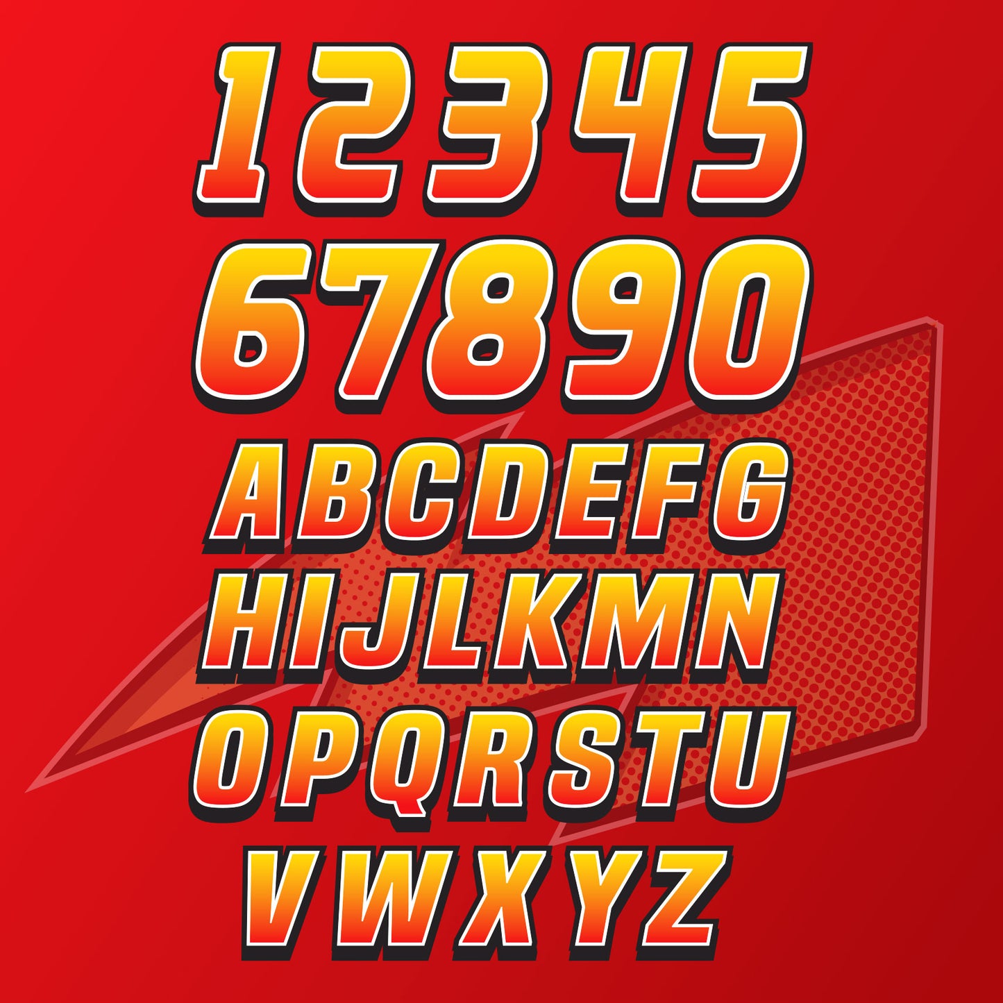 Lightning McQueen Magnetic Digits