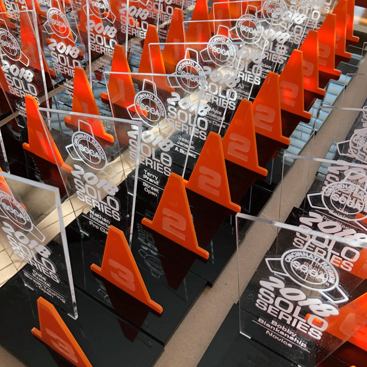 Acrylic Awards with Cone