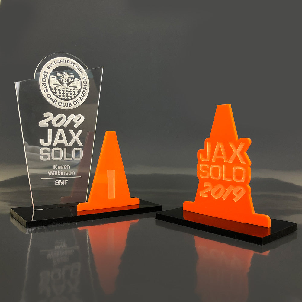 Acrylic Awards with Cone