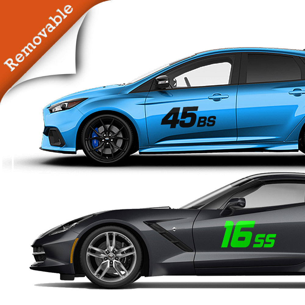 Autox Numbers Low-Tack Removable Autocross Numbers โ Autocross Digits